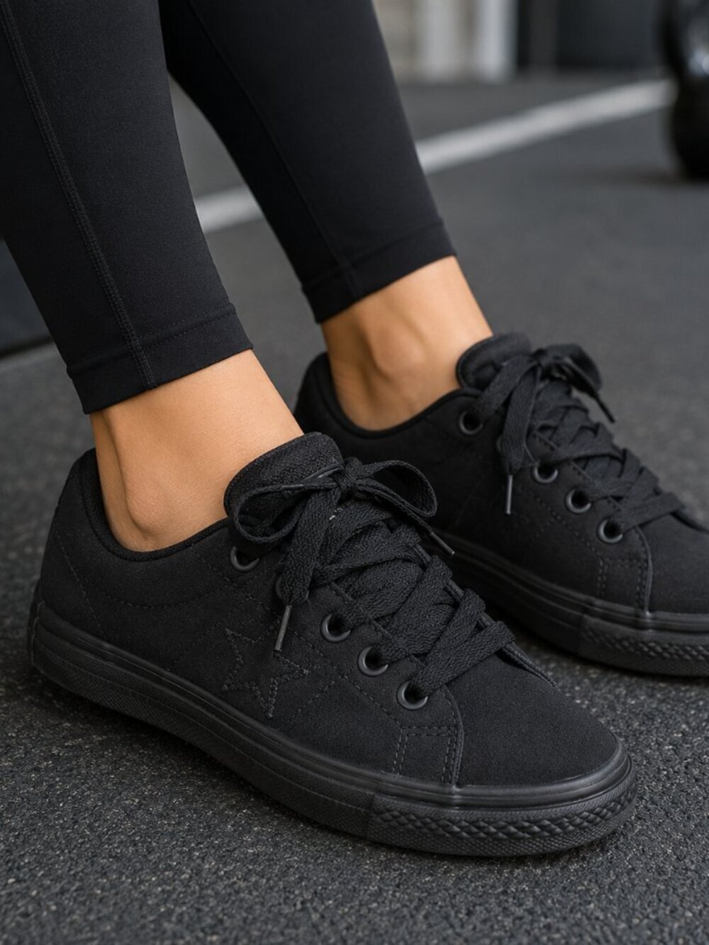 CONVERSE One Star Puff Sneaker Shoes Black A14954C Mens 5 Womens 6.5